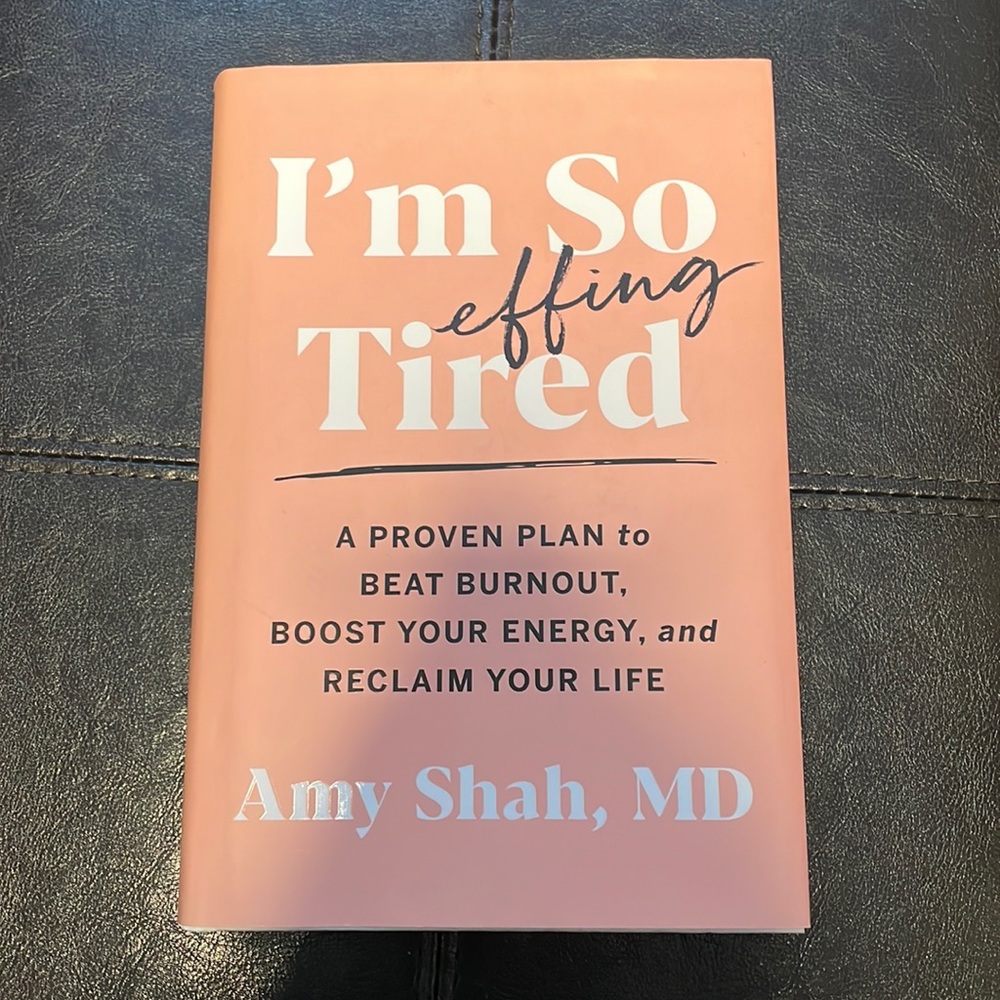 BNWT Amy Shah, “I’m so effing tired” book